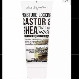 Urban Hydration Moisture Locking Castor & Shea Face and Body Wash NEW